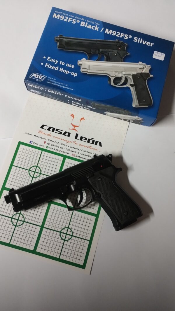 Pistola M92FS Black